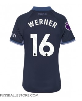 Günstige Tottenham Hotspur Timo Werner #16 Auswärtstrikot Damen 2023-24 Kurzarm